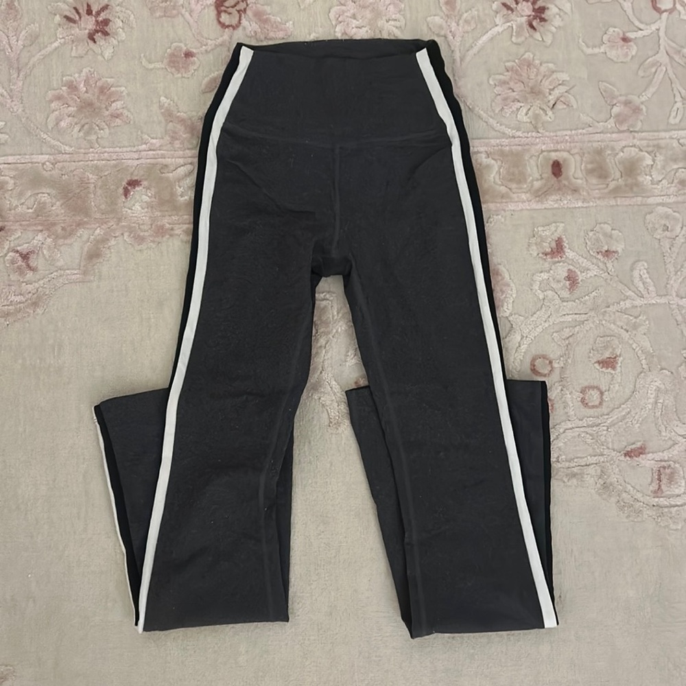 Split59 Flares - Grey with black and white stripes